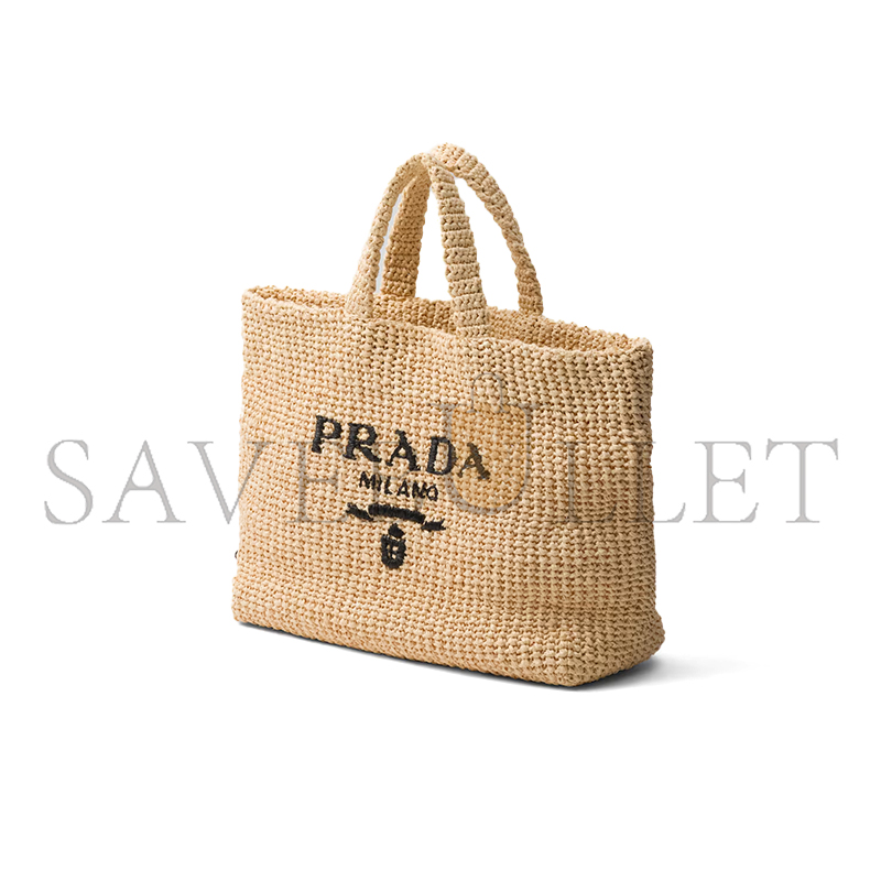 Pra*a crochet tote bag 1bg392 (40*34*16cm)